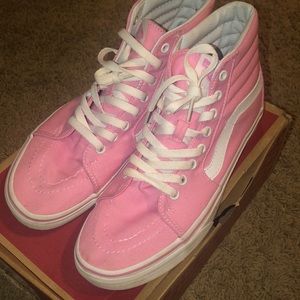 Pink Hightop Vans